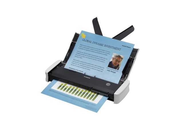 R10 document being scanned